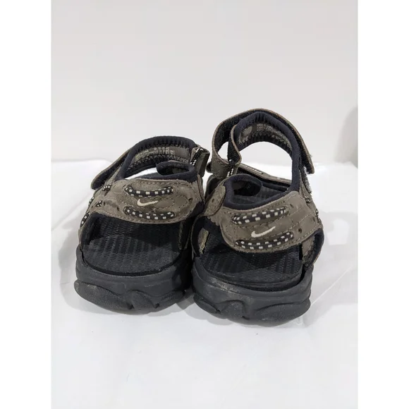 Vintage Nike ACG Y2K Brown Men's Sandals Size 7 - Picture 2 of 9